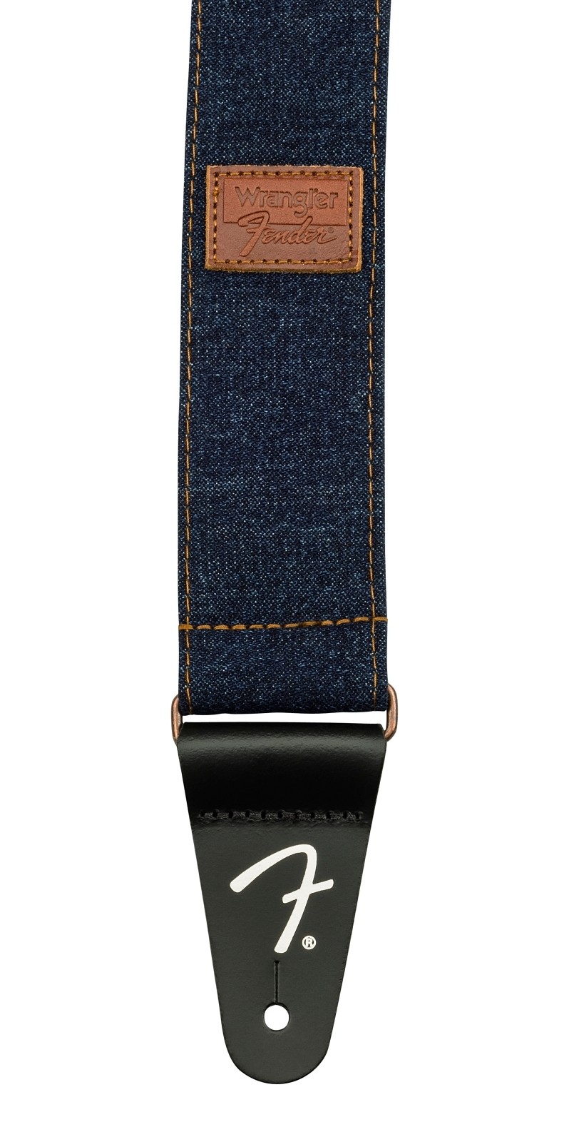 Fender Fender® x Wrangler® Denim Strap, Dark Indigo