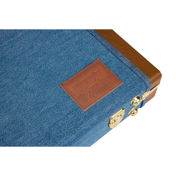 Fender x Wrangler Denim Case, Indigo - custodia per stratocaster e telecaster