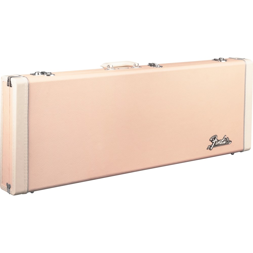 Fender Classic Series Wood Case - Strat/Tele, Shell Pink - custodia per chitarra