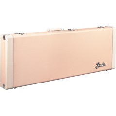 Fender Classic Series Wood Case - Strat/Tele, Shell Pink - custodia per chitarra