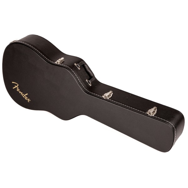 Fender Flat-Top Dreadnought Acoustic Guitar Case, Black