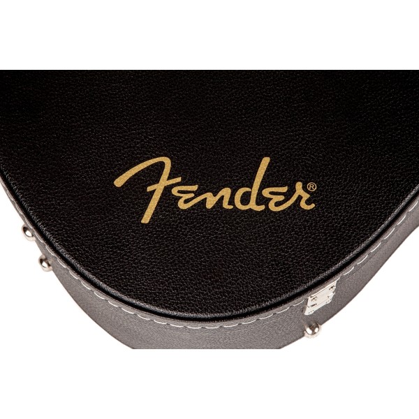 Fender Flat-Top Dreadnought Acoustic Guitar Case, Black