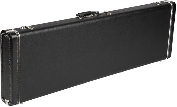 Fender G&G Precision Bass® Standard Hardshell Case, Black with Black Acrylic Interior