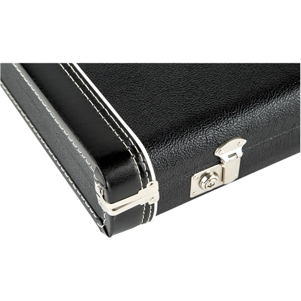 Fender G&G Precision Bass® Standard Hardshell Case, Black with Black Acrylic Interior
