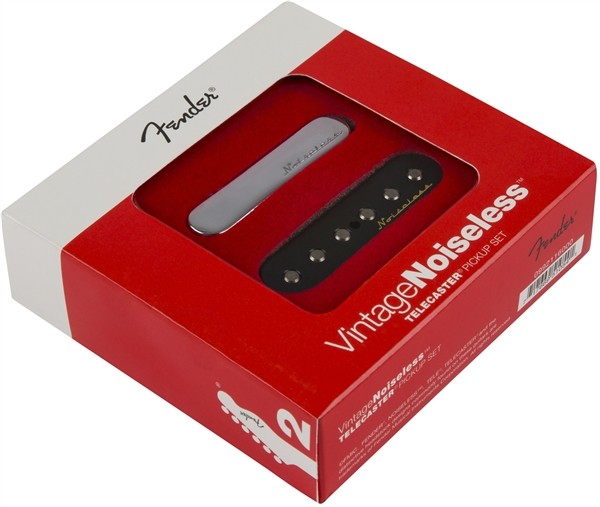 Fender Vintage Noiseless™ Tele® Pickups, (2)