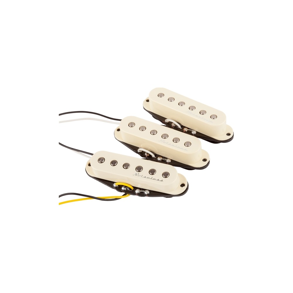 Fender Hot Noiseless Strat Pickups, (3)