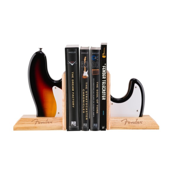 Fender Bass Body Bookends, Sunburst - fermalibro