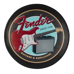 Fender Guitars & Amps Pick Pouch Barstool, Black/Black altezza 76 cm