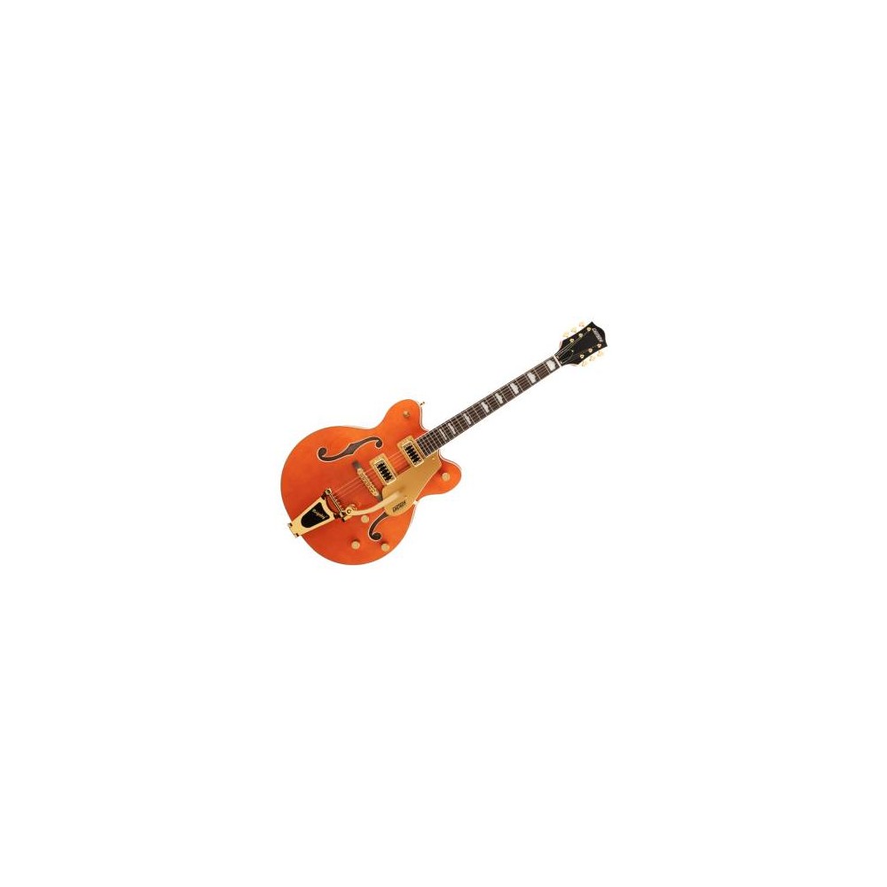 GRETSCH G5422TG Electromatic with Bigsby LRL Orange Stain - CHITARRA SEMIACUSTICA CON BIGSBY E HARDWARE DORATO ORANGE STAIN