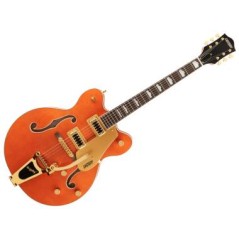 GRETSCH G5422TG Electromatic with Bigsby LRL Orange Stain - CHITARRA SEMIACUSTICA CON BIGSBY E HARDWARE DORATO ORANGE STAIN