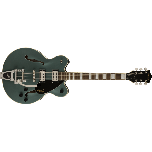 Gretsch G2622T Streamliner Center Block Double-Cut with Bigsby, Laurel Fingerboard, BroadTron BT-2S Pickups, Stirling Green