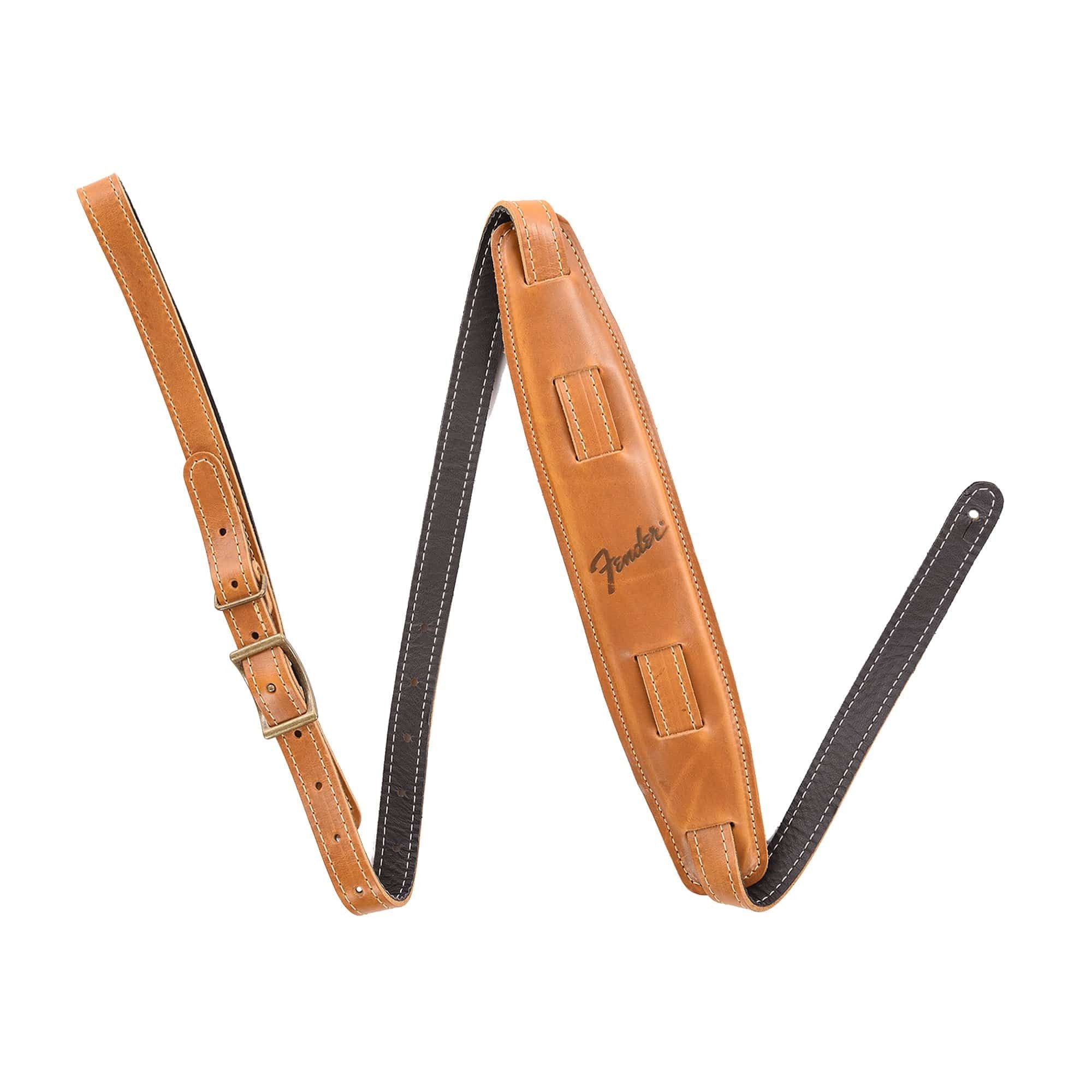 Fender Mustang™ Saddle Strap, Long, Butterscotch, 2.25"