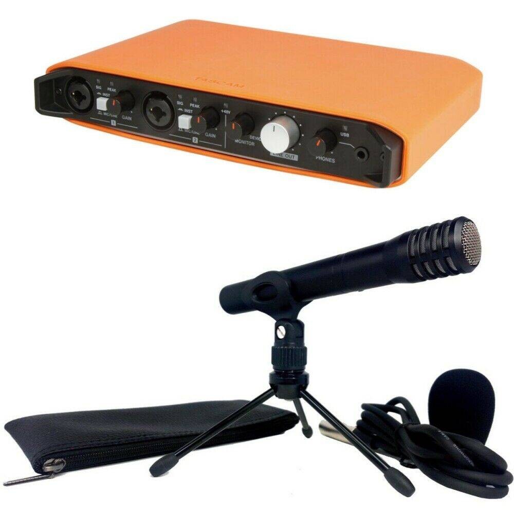 TASCAM iXR Trackpack- PACK INTERFACCIA AUDIO MIDI/USB PER iPAD CON MICROFONO E ACCESSORI- B-STOCK