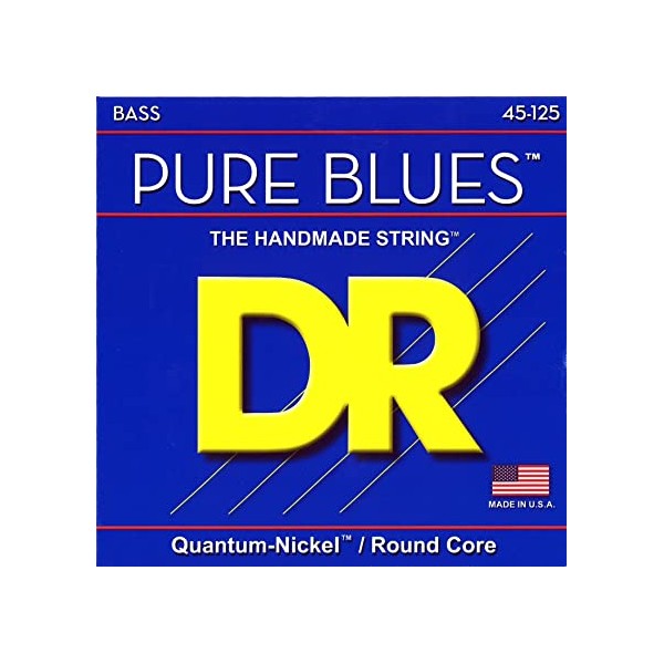 DR Strings PB5-45 PURE BLUES
