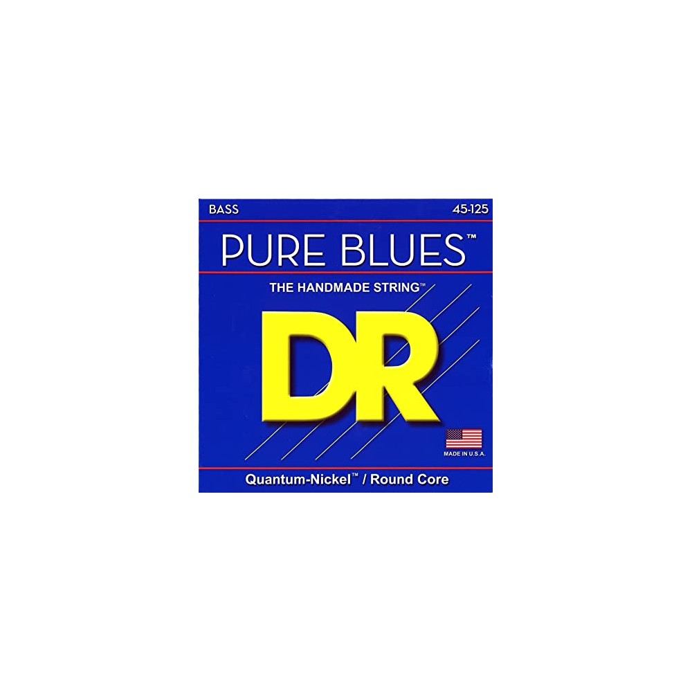 DR Strings PB5-45 PURE BLUES