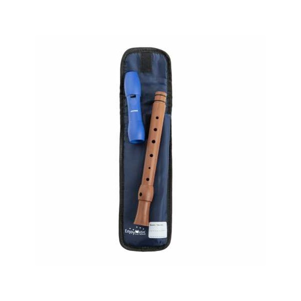 Hohner B95852 flauto dolce diteggiatura tedesca - colore testa blu