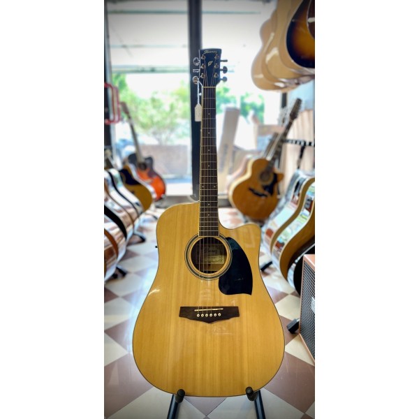 IBANEZ PF15ECE Natural - CHITARRA ELETTROACUSTICA CUTAWAY NATURALE
