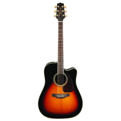 TAKAMINE GD71CE Brown Sunburst - CHITARRA ACUSTICA ELETTRIFICATA DREADNOUGHT/CUTAWAY SUNBURST