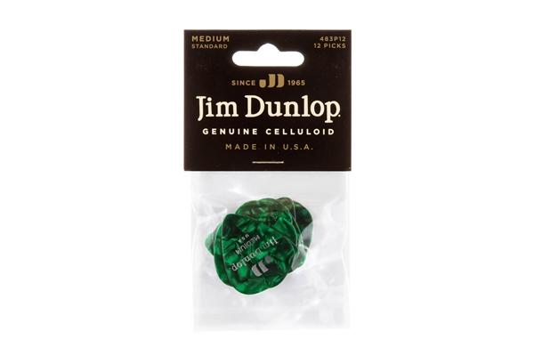 Dunlop 483P#12 Green Pearloid - Medium