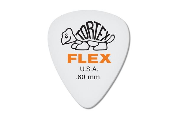 Dunlop 428R.60 Tortex Flex Standard .60 mm Bag/72