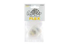 Dunlop 456P.73 Tortex Flex Triangle .73 mm Pack/12