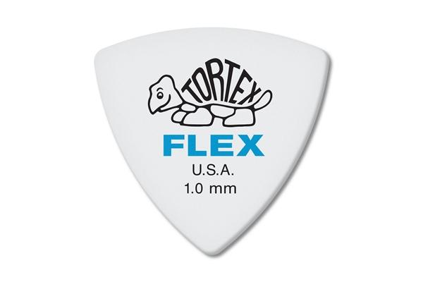 Dunlop 456R1.0 Tortex Flex Triangle 1.0 mm Bag/72