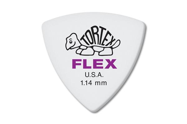 Dunlop 456R1.14 Tortex Flex Triangle 1.14 mm Bag/72