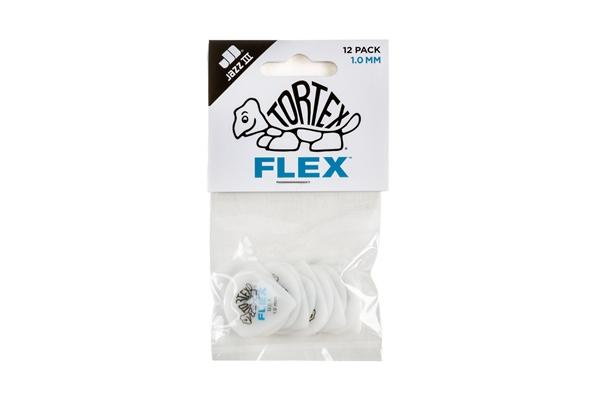 Dunlop 468P1.0 Tortex Flex Jazz III 1.0mm pack/12