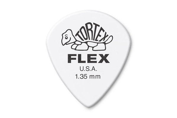 Dunlop 468R1.35 Tortex Flex Jazz III 1.35mm bag/72