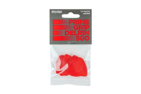 Dunlop 450P046 Prime Grip Delrin 500 .46 mm Player's Pack/12