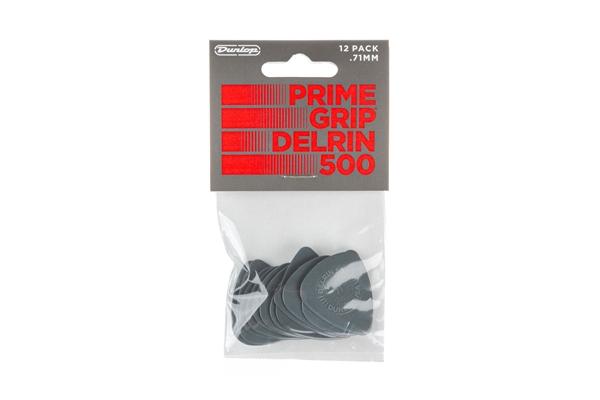 Dunlop 450P071 Prime Grip Delrin 500 .71 mm Player's Pack/12
