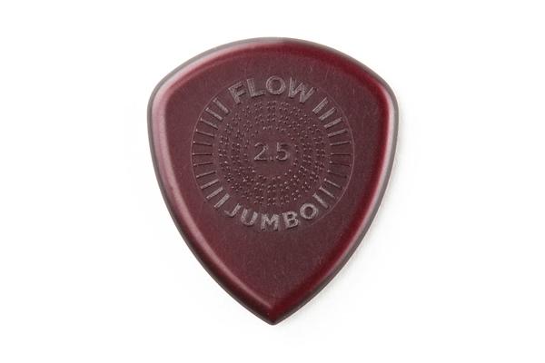 Dunlop 547P250 Flow Jumbo con Grip 2.5 mm Player's Pack/3