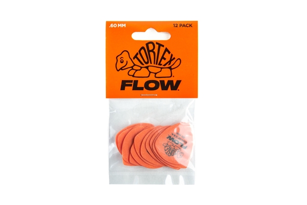Dunlop 558P060 Tortex Flow Standard .60 mm Player's Pack/12