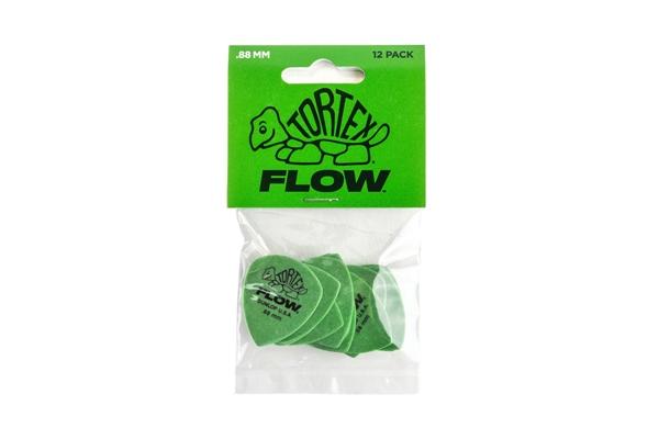 Dunlop 558P088 Tortex Flow Standard .88 mm Player's Pack/12