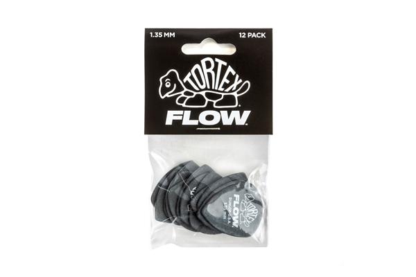 Dunlop 558P135 Tortex Flow Standard 1.35 mm Player's Pack/12