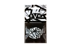Dunlop EVHP03 EVH Max Grip White With Black Stripes 0.60 mm Pack/6