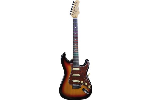 Eko Guitars S-300 Sunburst Visual Note