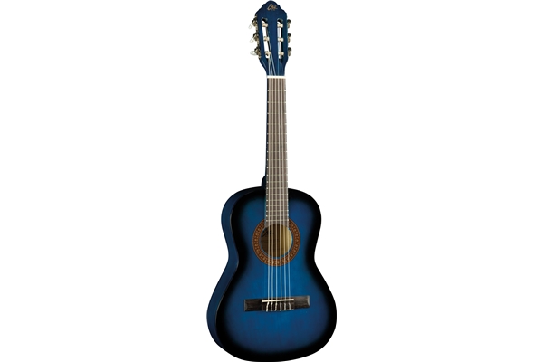 Eko CS-2 Blue Burst - chitarra classica un mezzo con custodia morbida