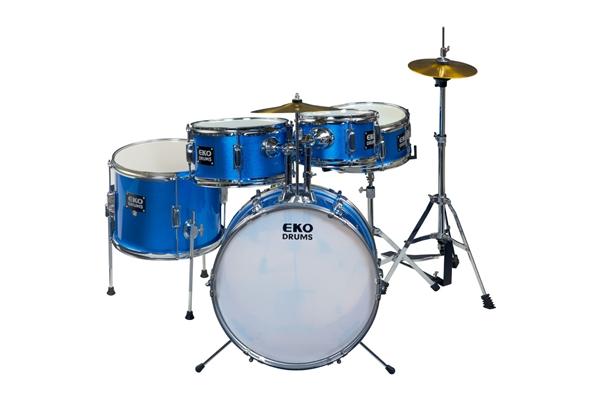 Eko Drums ED-200 Drum kit Metallic Blue - 5 pezzi