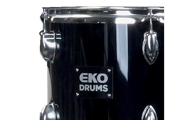 Eko Drums ED-100 Drum kit Black - 3 pezzi