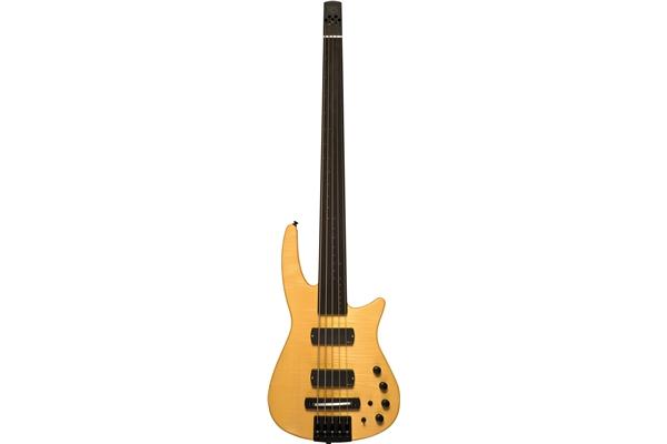 NS Design NS CR5 BG NAS FL Radius Bass 5 corde, Natural Satin, Fretless