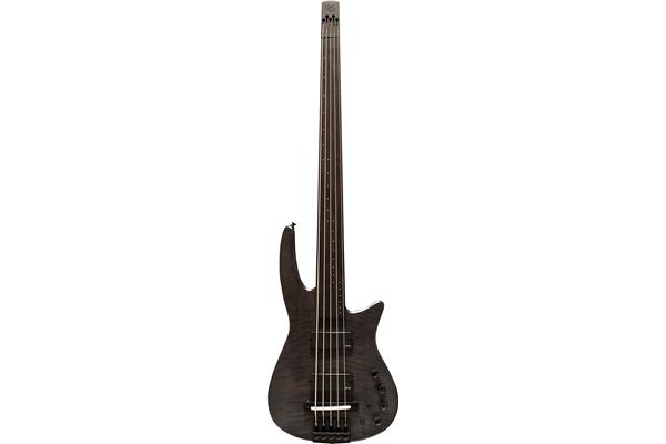 NS Design NS-CR5 BG CHS FL Radius Bass 5 corde, Charcoal Satin, Fretless