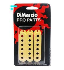 DiMarzio DM2000cr - cover per single coil - set 3 pezzi - crema