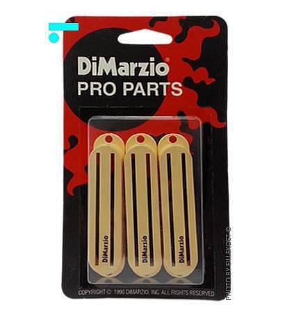 DiMarzio DM2002cr - cover per single coil dual blade - crema