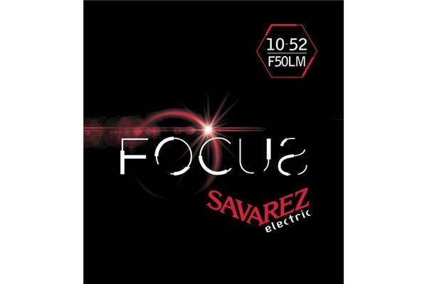 Savarez F50LM Corde Focus per Chitarra Elettrica 10-52, Set/6