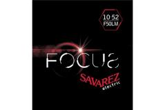 Savarez F50LM Corde Focus per Chitarra Elettrica 10-52, Set/6