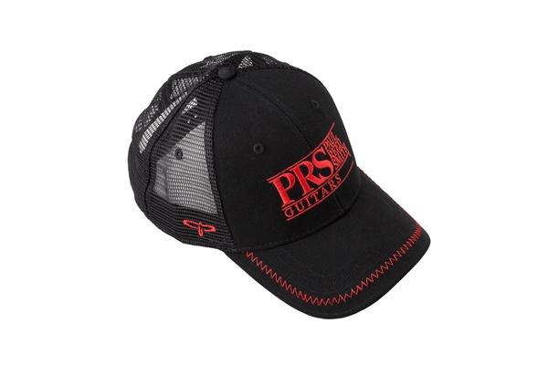 PRS Trucker Logo Hat Block Logo Red