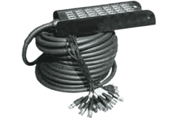 Yellow Cable H106-30 Ciabatta Audio 24x XLR In / 4x XLR Out 30 m