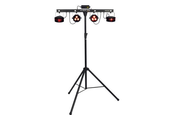 Algam Lighting FLORIDA-BAR Set Illuminazione Par LED Multieffetto DMX