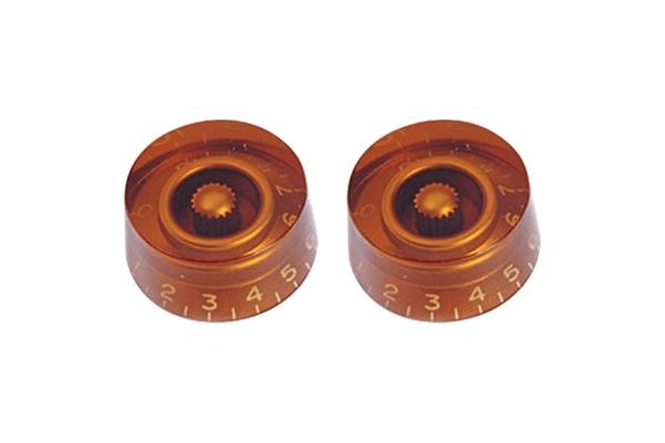 Yellow Parts EZ1219A Manopole di regolazione Les Paul Style Ambra 2 Pcs